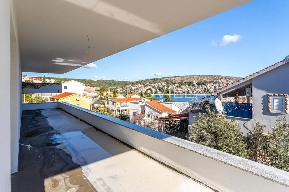 čiovo, okrug gornji, trosoban stan s balkonom i pogledom na more, 88.57 m² - slika 10