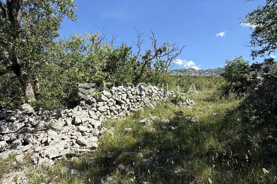 zadar, starigrad, prekrasno građevinsko zemljište s pogledom na paklenicu - slika 2
