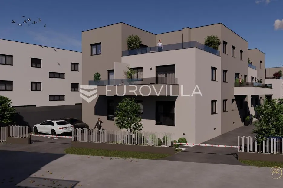 zagreb, sveta klara, klara living, trosoban stan 71,25 m², vrt, novogradnja - slika 2