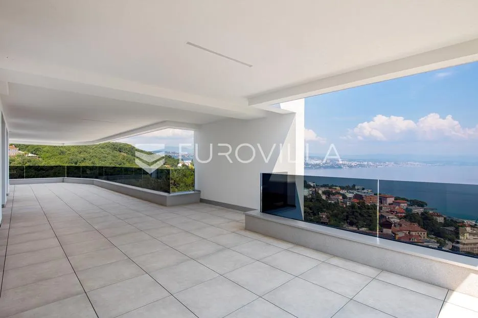 opatija, atraktivan penthouse s bazenom nkp 367 m2 novogradnja - slika 17