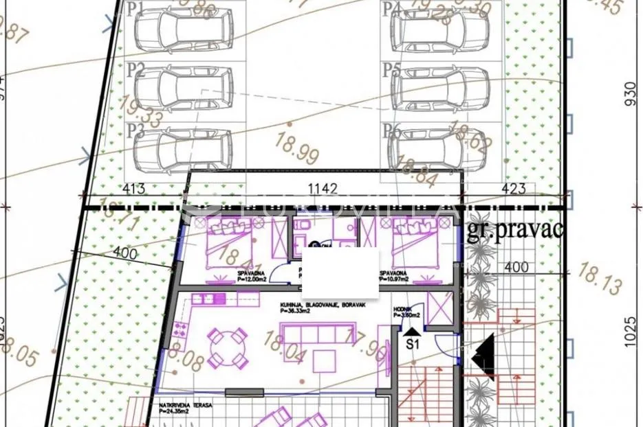 istra, medulin, atraktivno građevinsko zemljište 500 m2 u blizini plaža za prizemlje+ 2 kata - slika 7
