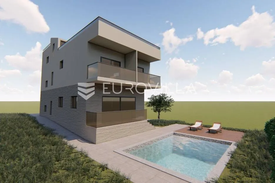 Istra, Ližnjan, građevinsko zemljište s građevinskom dozvolom i plaćenim komunalijama