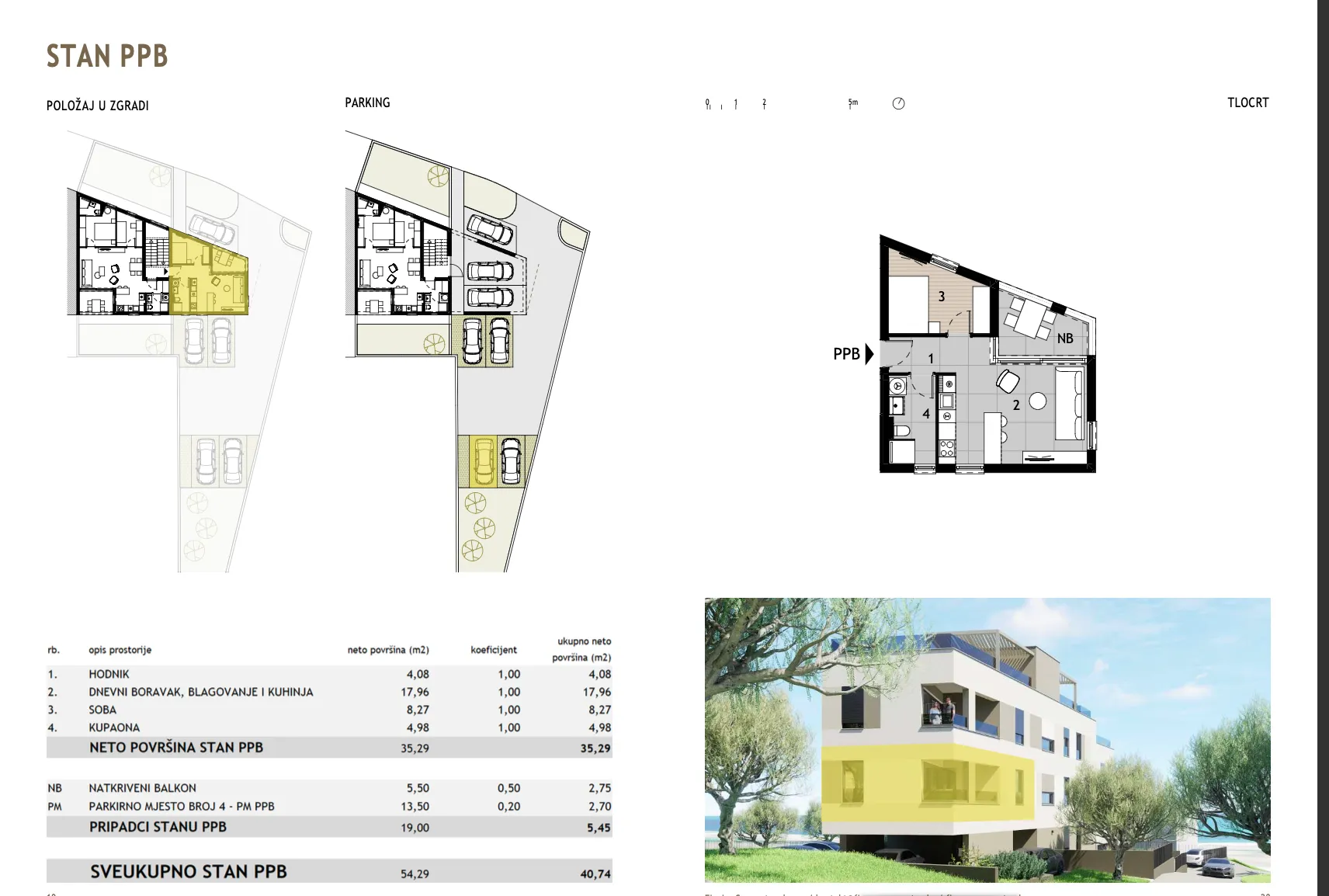 podstrana, moderan jednosoban apartman s parkirnim mjestom - slika 13