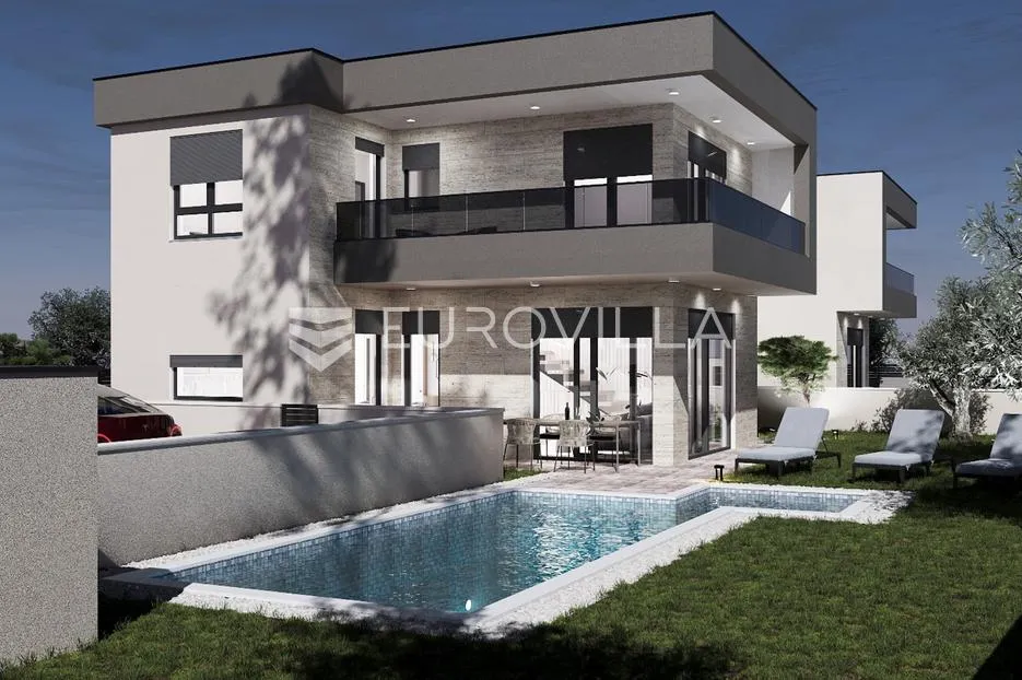medulin, medulin - kvalitetna i moderna duplex kuća a, s grijanim bazenom 30m2 i garažom, nkp 146 m2 - slika 2