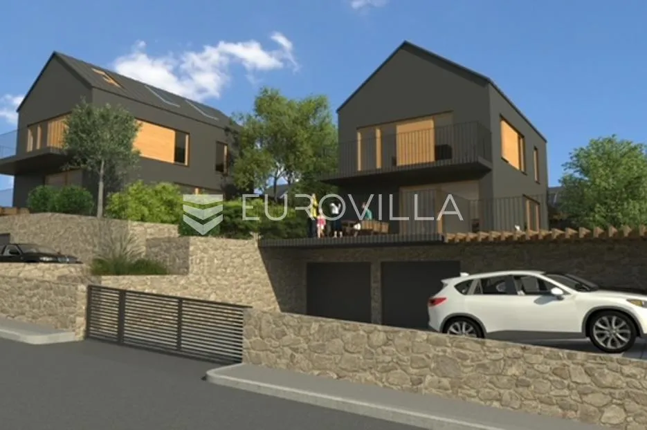 samobor, konšćica, građevinsko zemljište 2630 m2 s projektom za urbane vile - slika 5