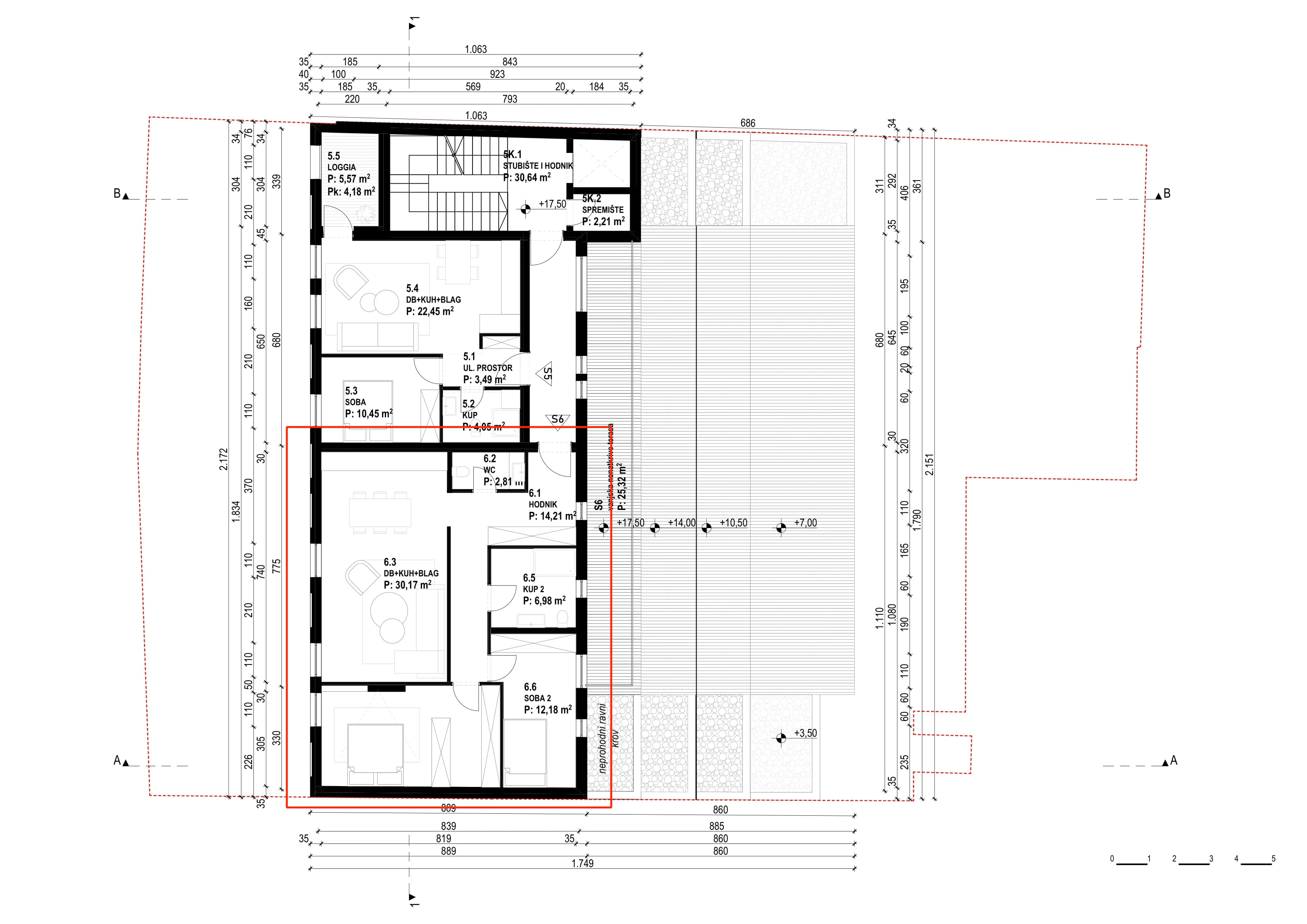 zagreb, črnomerec, novogradnja, luksuzan trosoban stan 92,56 m² - slika 6