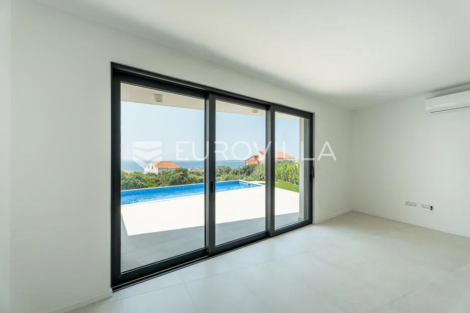 pag, mandre, luksuzno moderna vila 2, u nizu s bazenom i pogledom na more 130 m² - slika 38