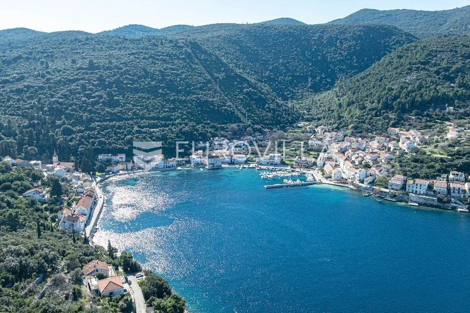 otok korčula, račišće, građevinsko zemljište, prvi red do mora - slika 7