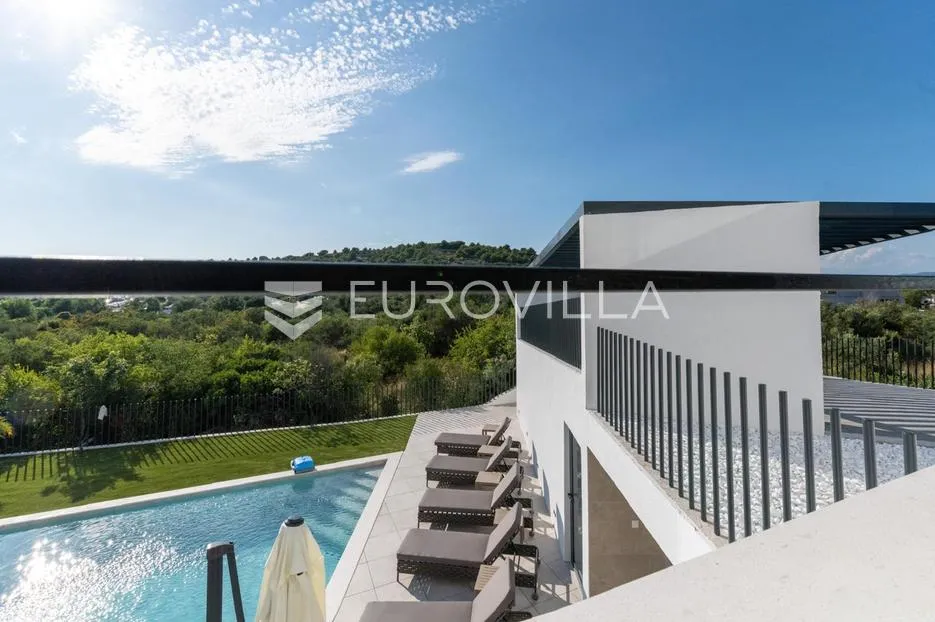 murter, slanica, luksuzna dizajnerska vila s bazenom - slika 6