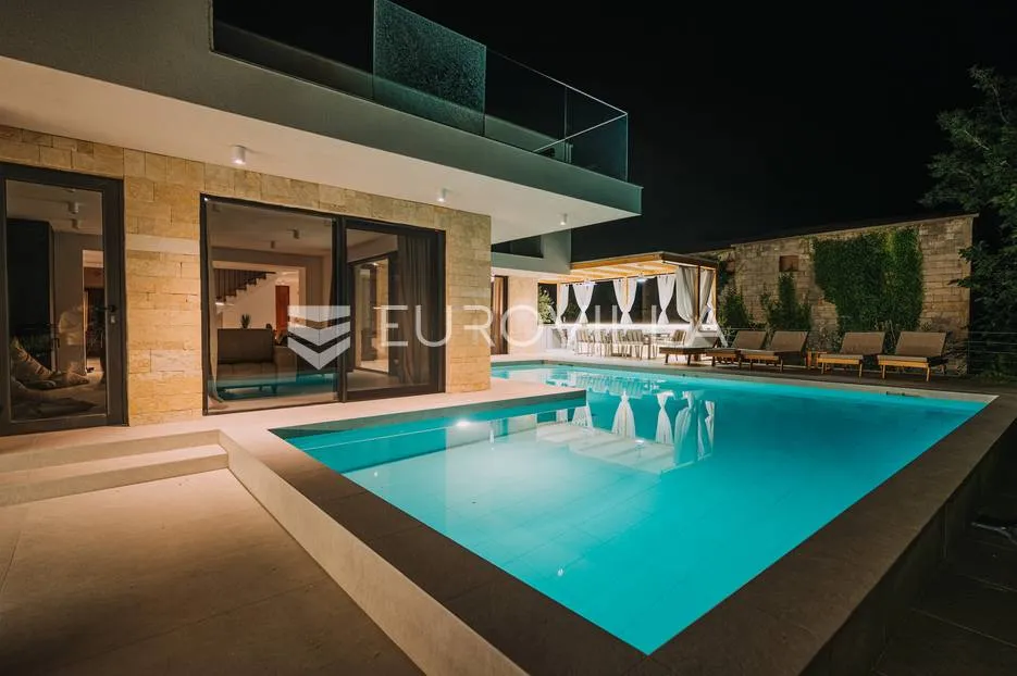 zadar, privlaka, prekrasna novoizgrađena vila - slika 7