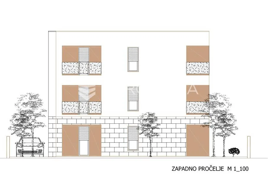 pula, bliža okolica, moderno opremljen trosobni stan u prizemlju s 96.66 m² vrta, 64.55 m² - slika 6