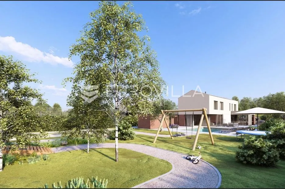 istra, labin - vrhunska moderna villa d, grijani bazen 48 m2, 2365 m2 uređene okućnice - slika 18