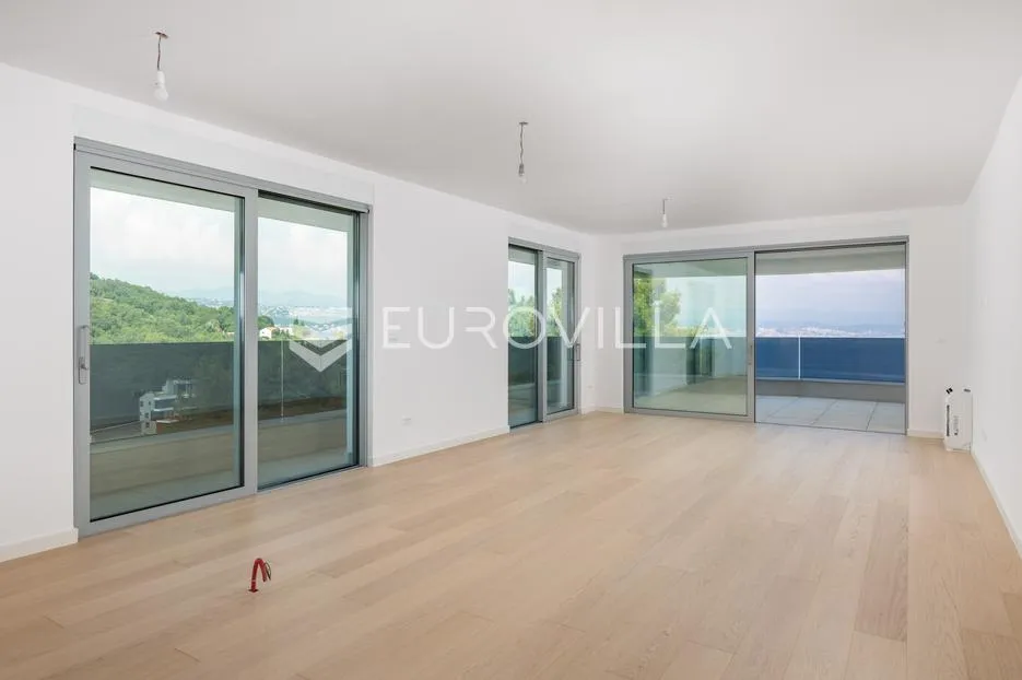 opatija, centar, prekrasan trosoban u novogradnji s pogledom na more nkp 110.54 m2 - slika 4