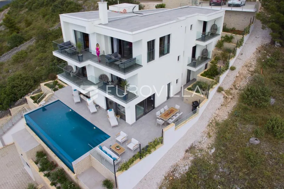 rogoznica, zatoglav, luksuzna vila s bazenom, 330 m2 - slika 19