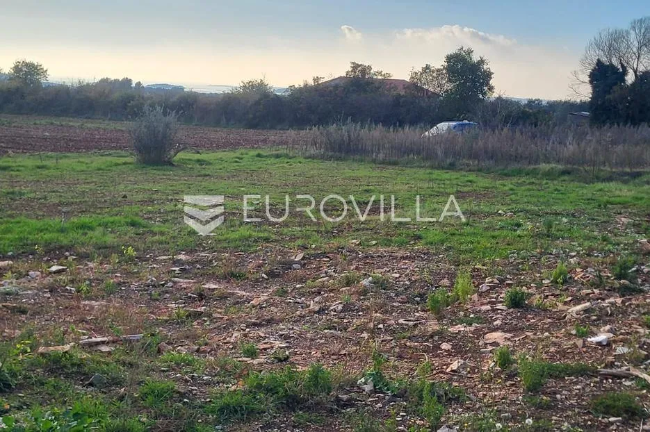 istra, galižana, zemljište na traženoj lokaciji s projektom i pogledom na more - slika 2