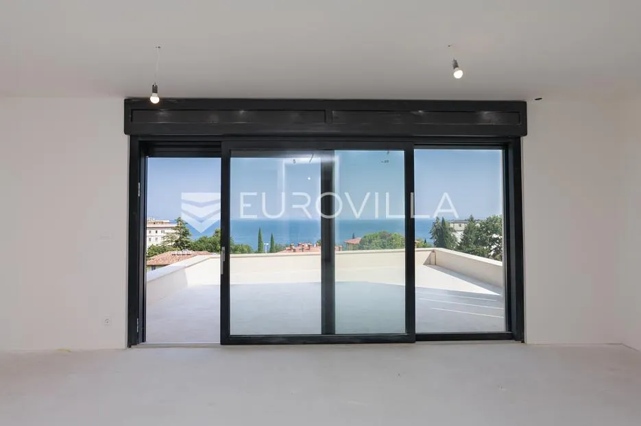 lovran, centar, ekskluzivna vila s bazenom i panoramskim pogledom na more - slika 10
