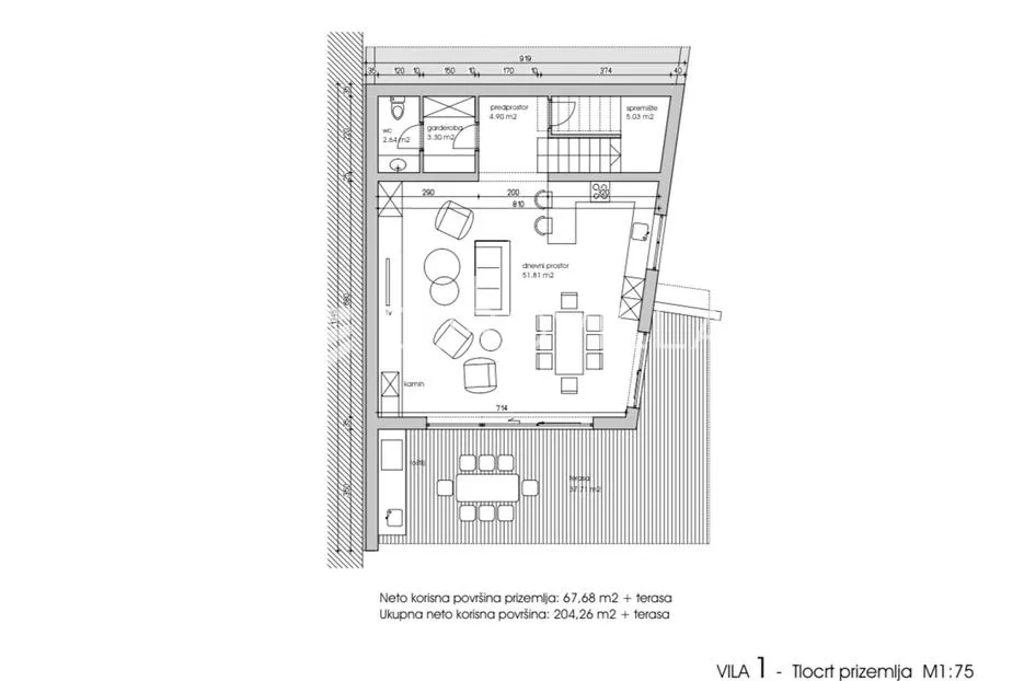 istra, duga uvala, moderna villa s pogledom na more 248m2 - slika 12