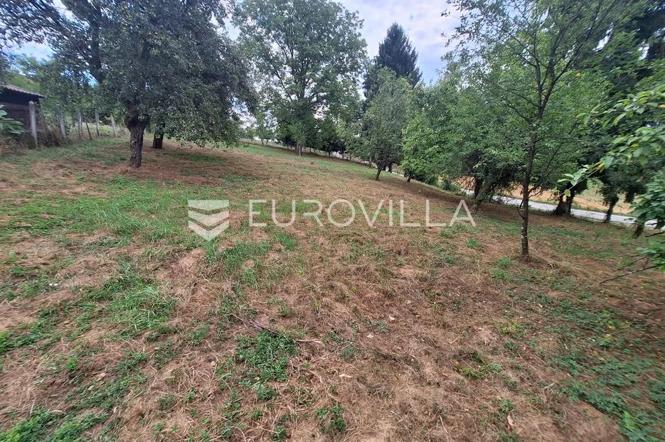 duga resa, dvorjanci, drvena kuća s pomoćnim objektom 100 m², mirna lokacija - slika 6