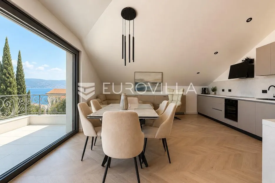 opatija, centar, luksuzan četverosoban penthouse 204 m², 200 m od mora - slika 5