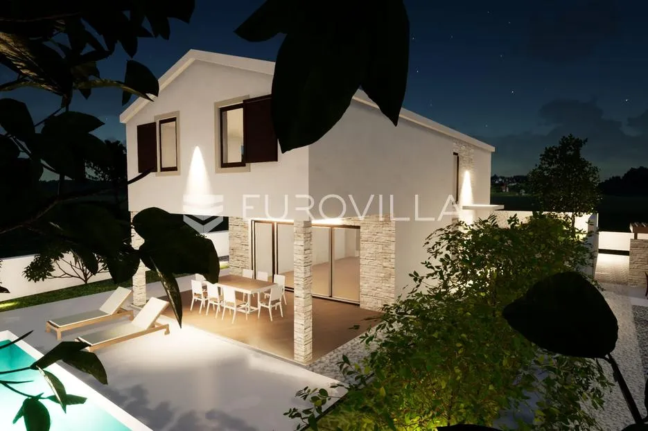 svetvinčenat, gilešići, vila s bazenom i okućnicom - slika 15