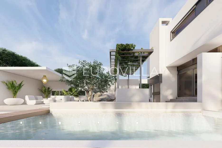 rogoznica, vila s bazenom i pogledom na more, 243,55 m² - slika 3
