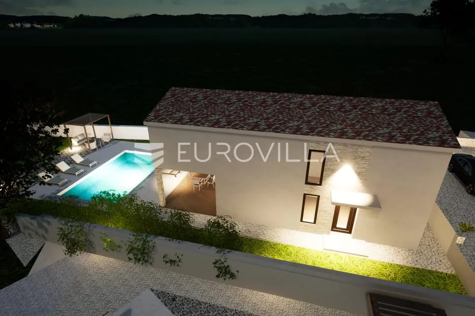 svetvinčenat, gilešići, vila s bazenom i okućnicom - slika 22