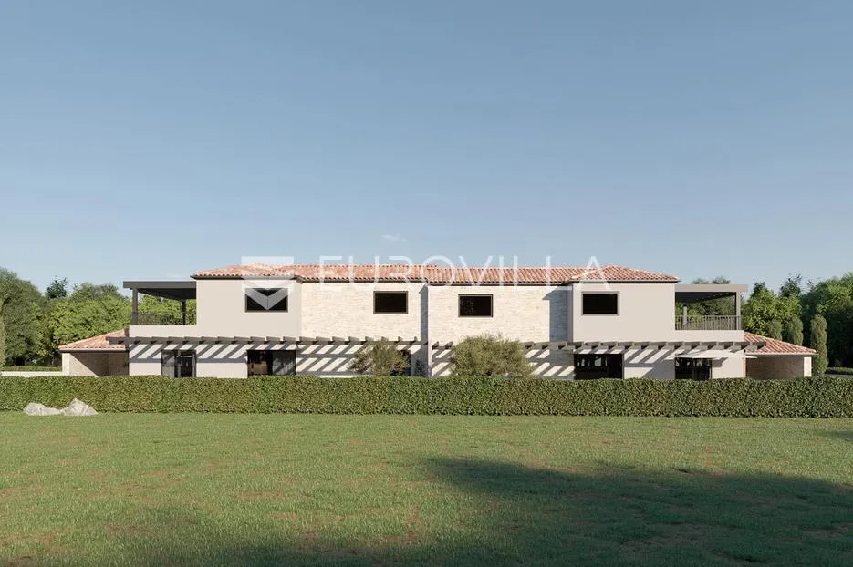 istra, šišan, moderna dvojna kuća s bazenom 140 m3 - slika 4