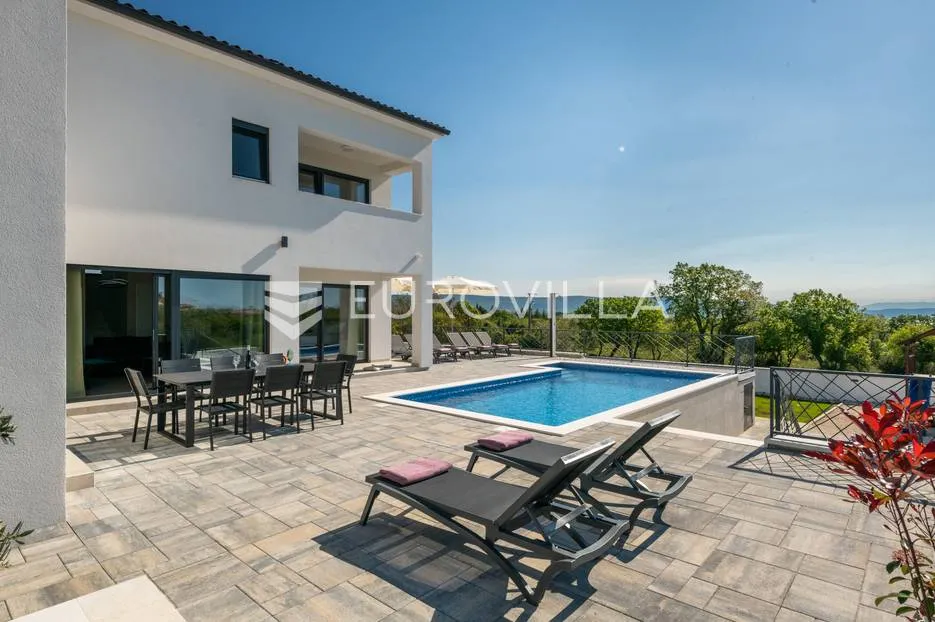 istra, krnica, moderna samostojeća kuća s bazenom i pogledom na more, 200 m² - slika 8