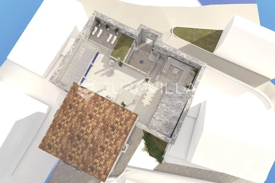 hvar, sućuraj, fortica, povijesno zemljište prvi red uz more, 700 m² - slika 8