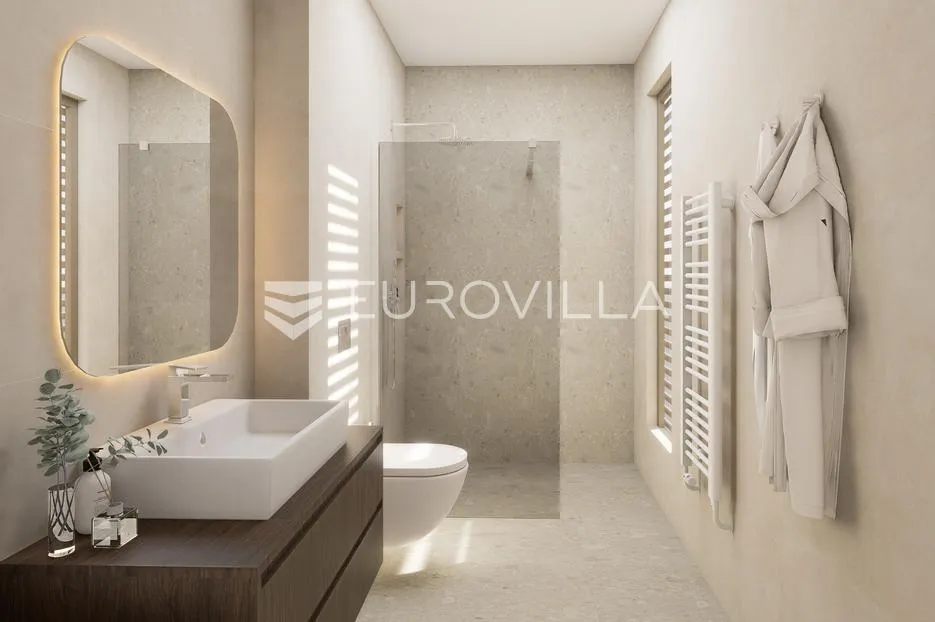 primošten, novogradnja, stan na prvom katu s pogledom na more, 93,75 m² - slika 14