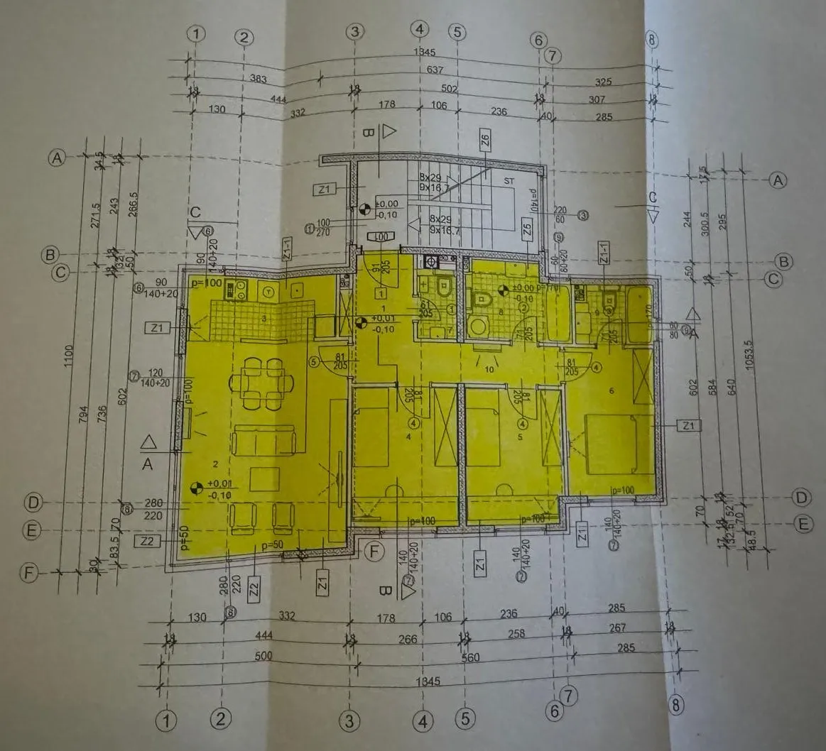 zagreb, vrhovec četverosoban stan 82,65 + dvosoban stan 40m2 + gpm - slika 10