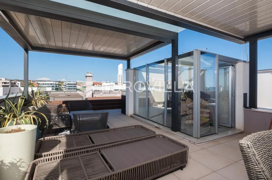 zadar, borik, luksuzan penthouse površine 137,26 m² s terasama na top lokaciji - slika 38