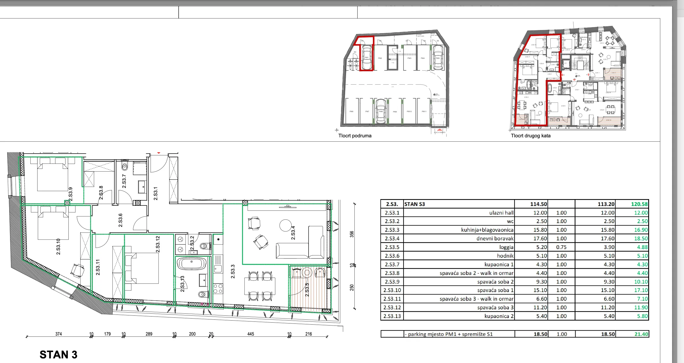 šibenik, ekskluzivan stan na rivi, prvi red do mora, 131,28 m² - slika 3