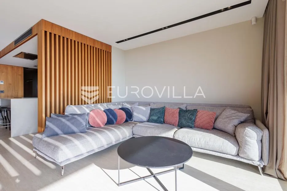 istra, novigrad, luksuzan penthouse 135 m², dvije spavaće sobe, pogled na more, parking - slika 4