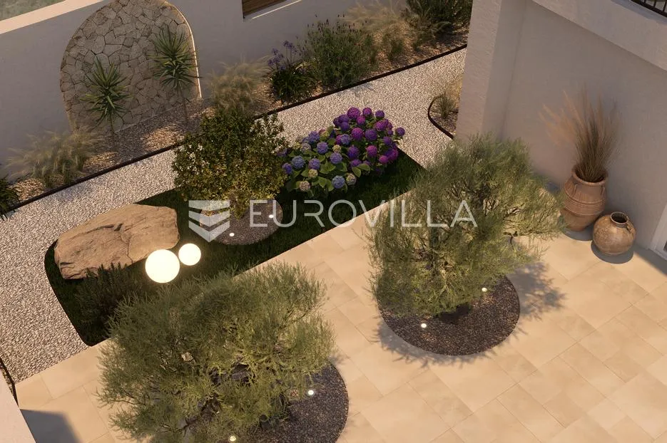 zadar, crno, impresivna dizajnerska vila s bazenom - slika 8