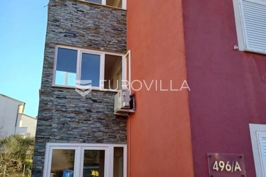 otok rab, palit, dvoetažni apartman s velikom terasom, 400 m od mora - slika 14