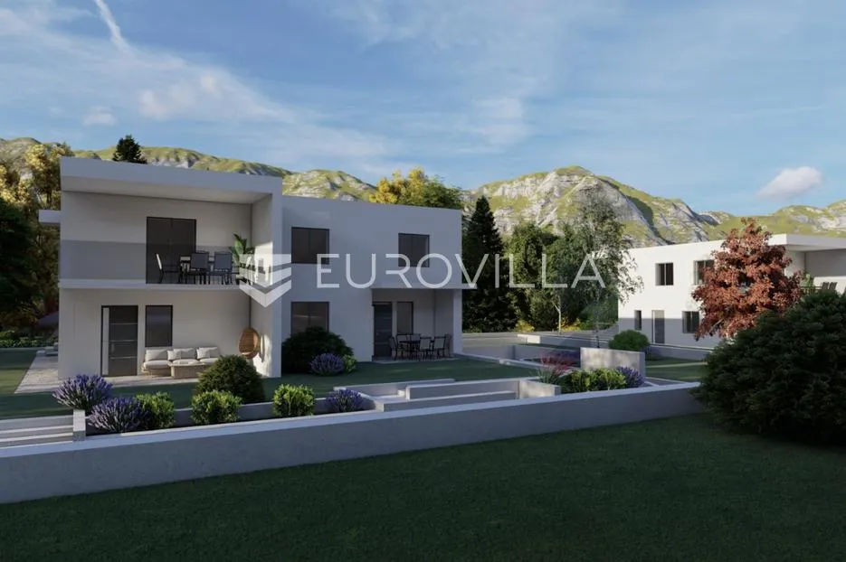 kastav, novogradnja, prostrani stan s terasom, vrtom i garažom, 92 m2 - slika 2