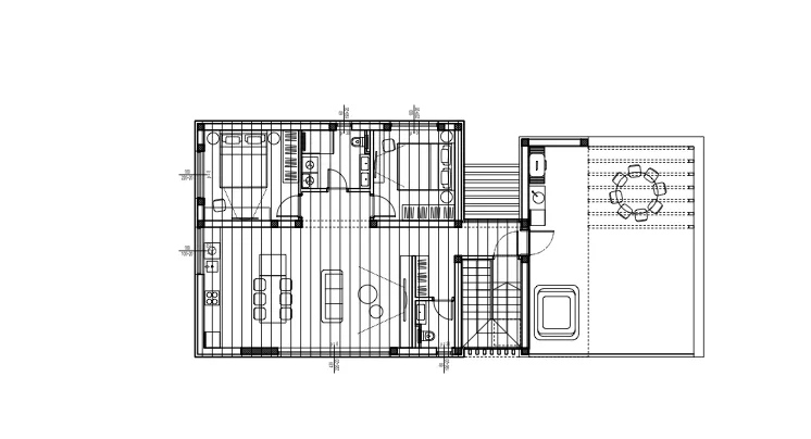 zadar, rovanjska, luksuzni dvosoban stan s pogledom na more, neto korisne površine 95.24 m² - slika 5