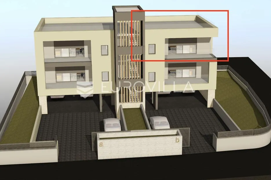 Vodice, luksuzan penthouse s prostranom krovnom terasom u modernoj novogradnji