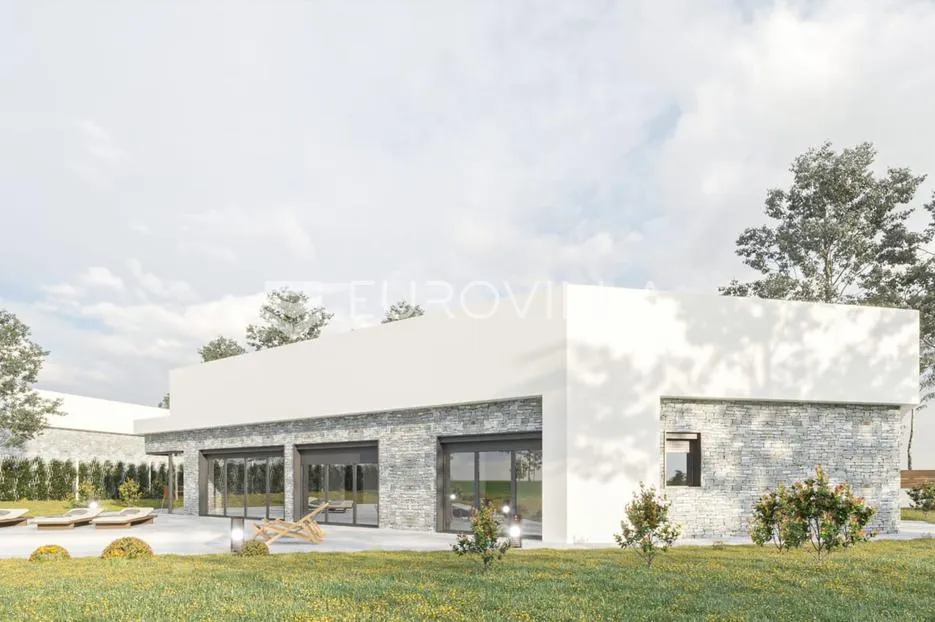 istra, barban, prilika, dva građevinska zemljišta s projektom i pravomoćnom građevinskom dozvolom - slika 23