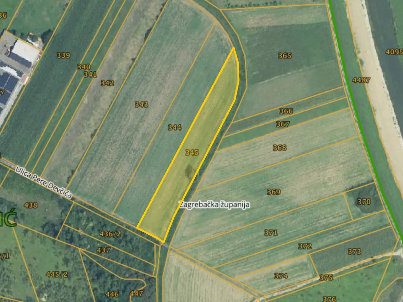zaprešić, građevisko zemljište u industriskoj zoni površine 4683 m² - slika 4