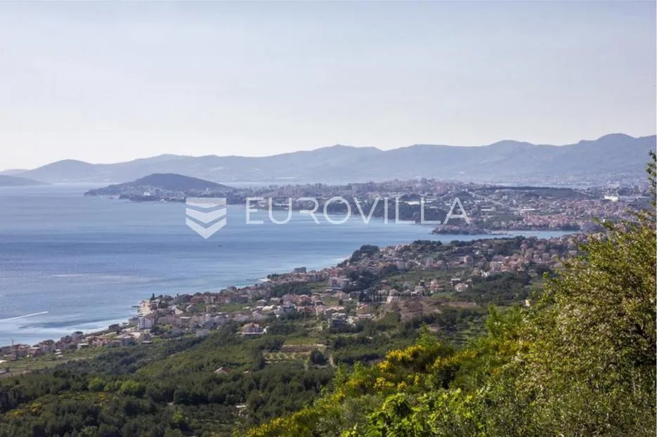 podstrana, gornja podstrana, građevinsko zemljište s prekrasnim pogledom na more - slika 2