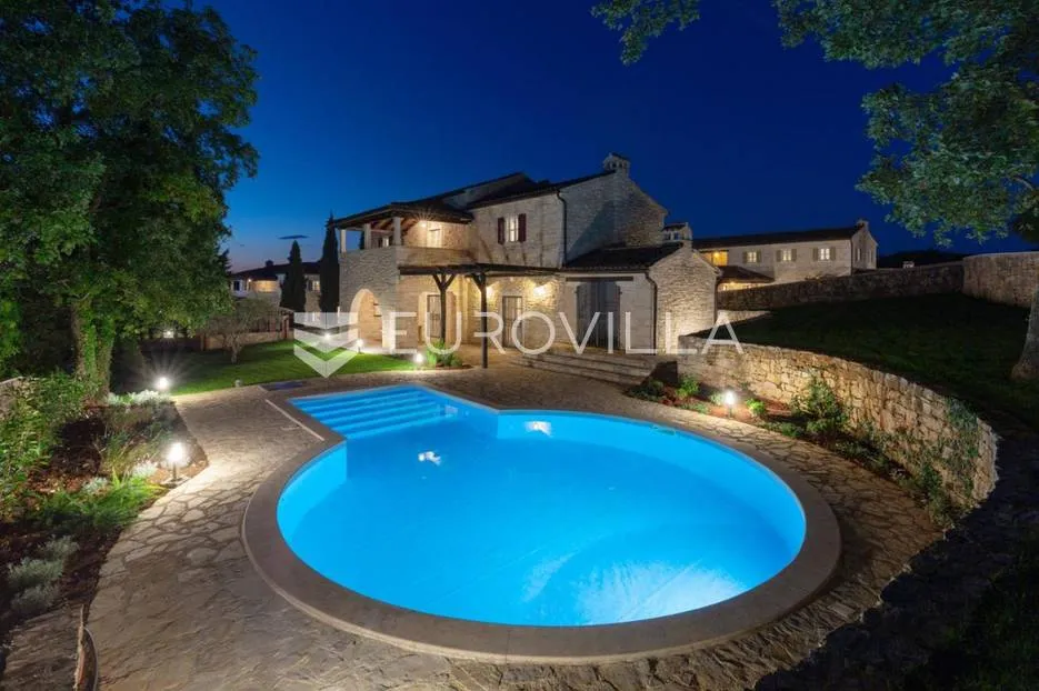 istra, tinjan, elegantna kamena vila s bazenom, iznimne kvalitete gradnje - slika 6