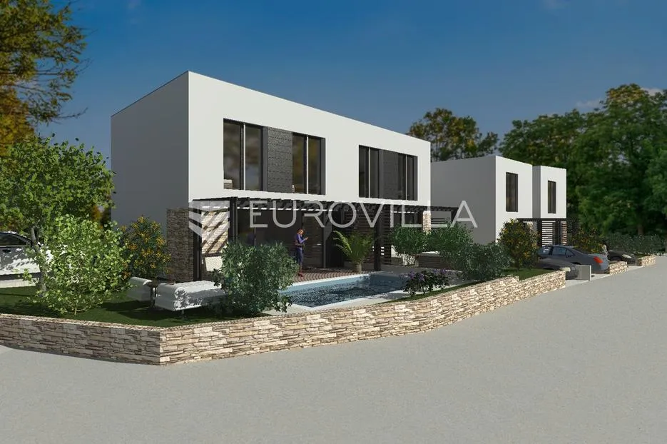 istra, tar, novogradnja - kuća u nizu 75,18 m2 s bazenom i dvorištem 800m od mora - slika 3
