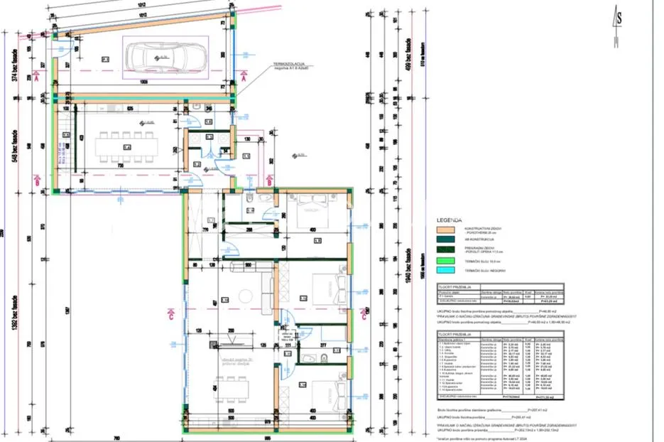 istra, loborika, zemljište s građevinskom dozvolom 1007 m2 - slika 3