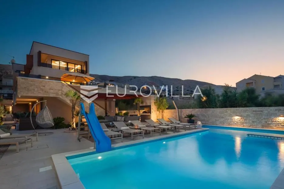 pag prekrasna villa sa pogledom na more 350 m² na 200 metara od mora - slika 3
