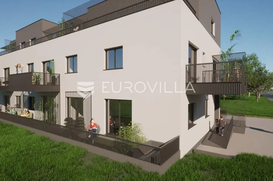 zagreb, dubrava, novogradnja, dvosoban stan 43,5 m² - slika 4