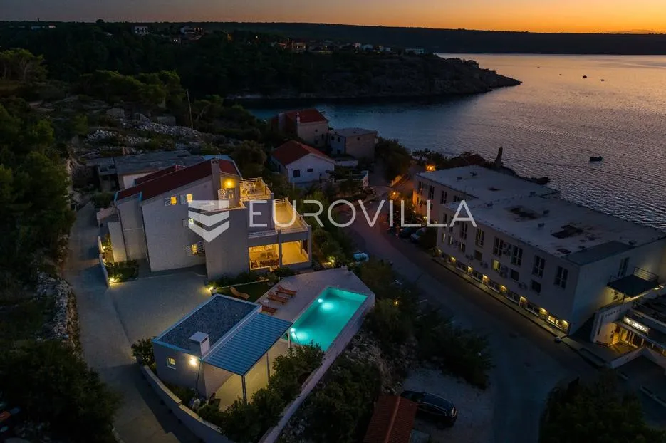 zadar, novigrad moderna vila s panoramskim pogledom na velebit i novigradsko more - slika 28
