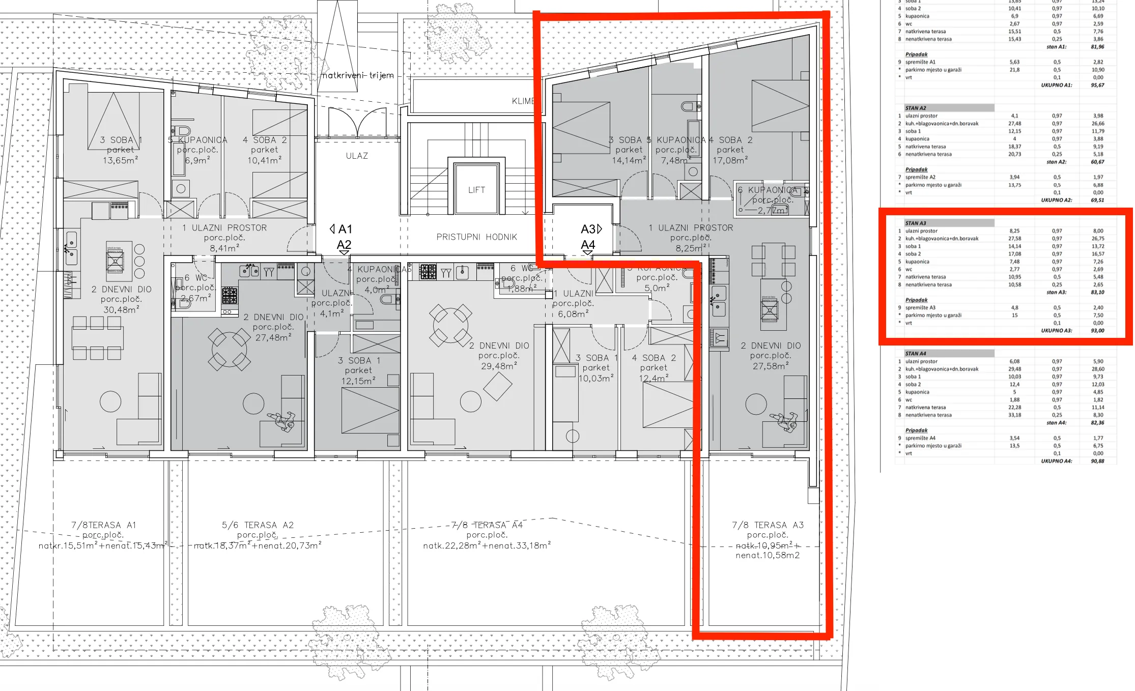 primošten, prekrasan stan s garažom i pogledom na more, 93 m² - slika 23