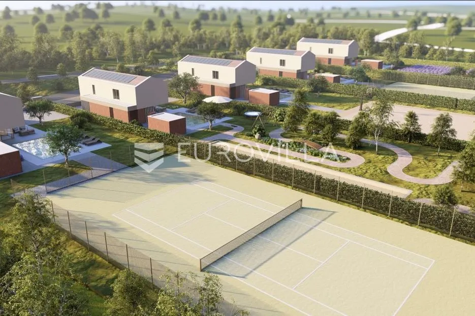 istra, labin - vrhunska moderna villa a, grijani bazen 48 m2, 2710 m2 uređene okućnice - slika 5